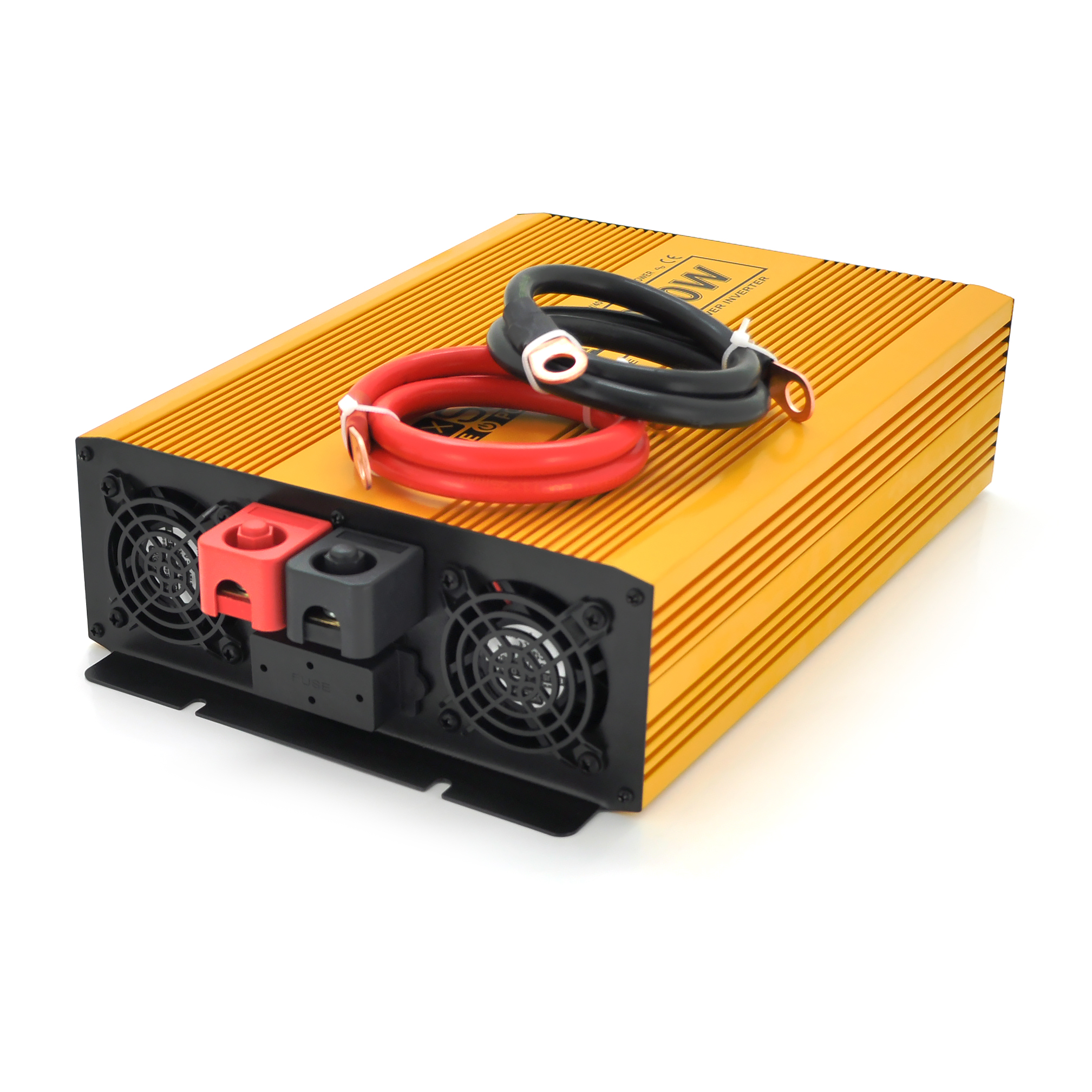 Інвертор Mexxsun MXSPSW-2000 12V/220V 2000W з правильною синусоїдою 2 Shuko клемні дроти Q2 (YUT_V6170) - фото 2