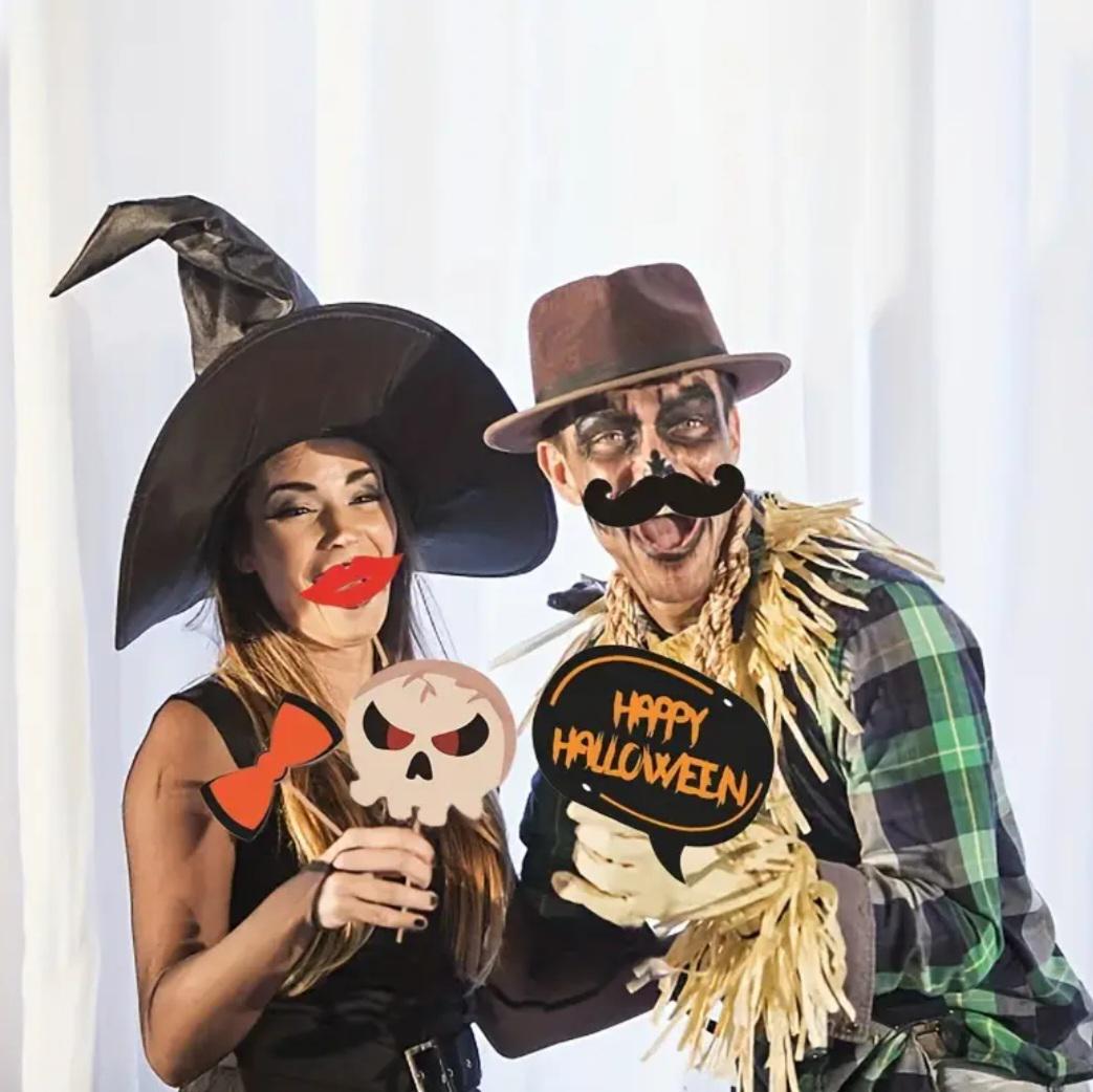 Фотобутафория на Хэллоуин 21 дет. One size Разноцветный (225101) - фото 5