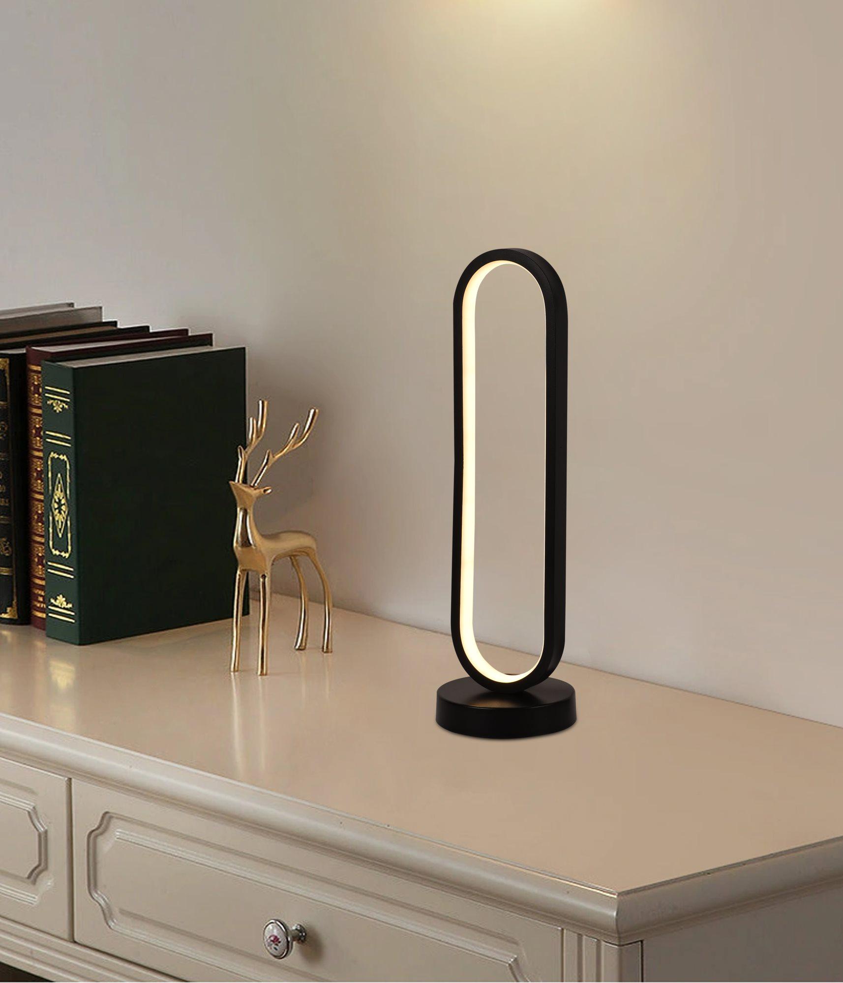 Настільний світильник Чорний (TD2018) - фото 2 Настільний світильник Чорний (TD2018) - фото 2