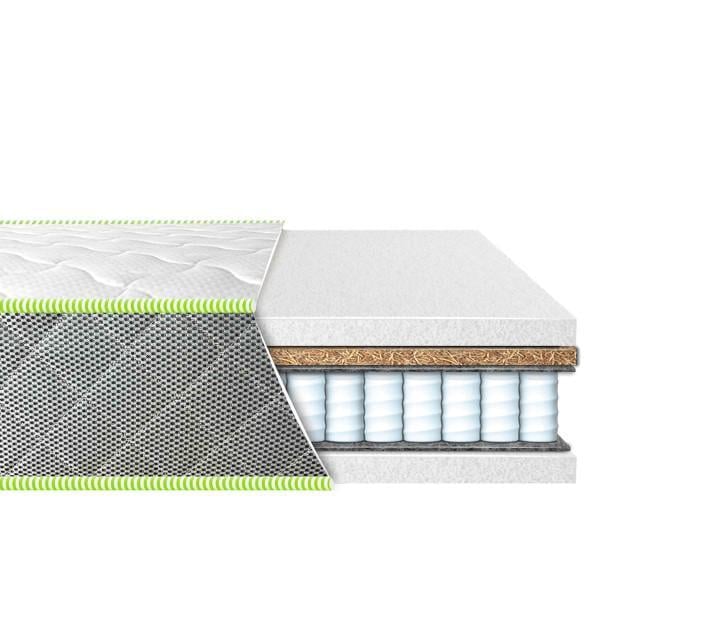 Матрас ортопедический Акант Pulson Grand Cocos 120x200 см (18486) Матрас ортопедический Акант Pulson Grand Cocos 120x200 см (18486)