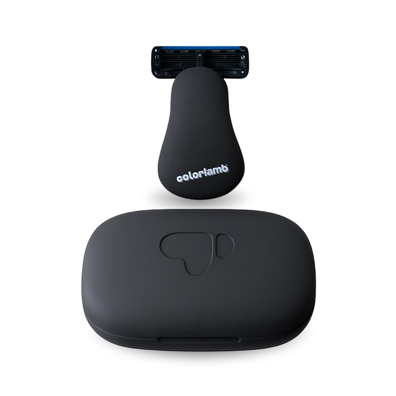 Бритва портативная с 5 лезвиями и футляром Colorlamb Черный (2667497472)