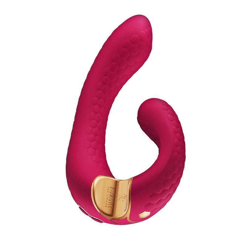 Вибратор Shunga Miyo 18,5 см Малиновый (34489)