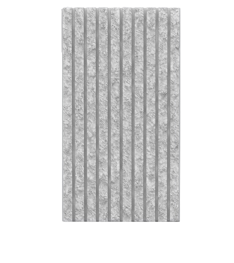 Панель 3D гипсовая Stone rails Texturo (15426709)