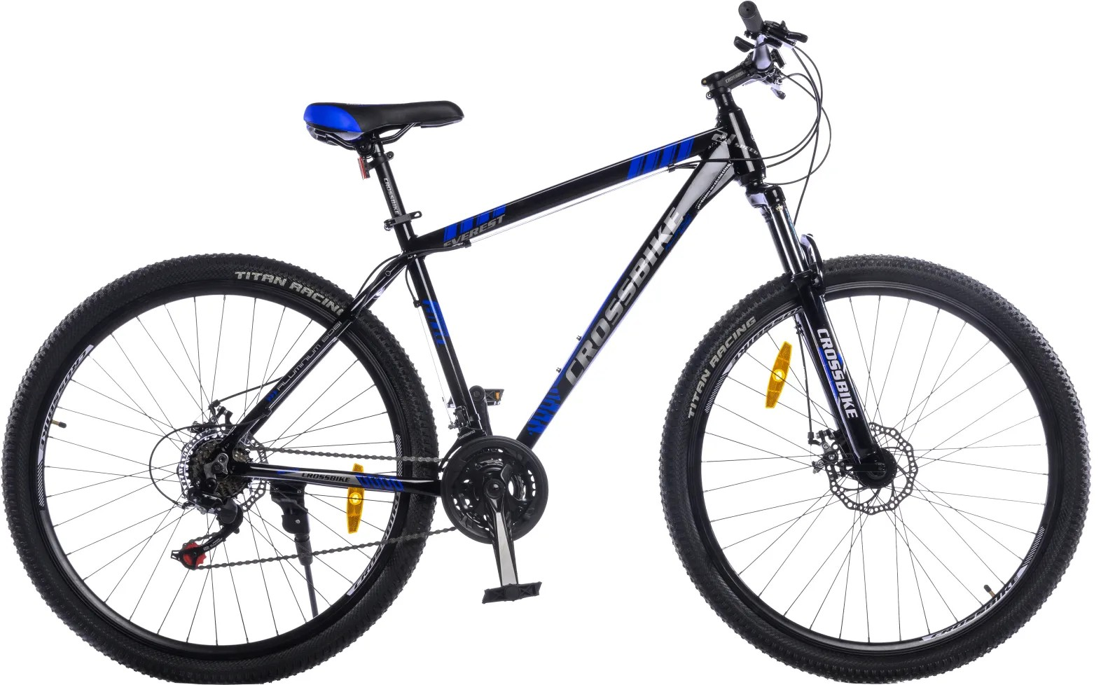 Велосипед Crossbike Everest 2024 27,5" 17" Black/Blue