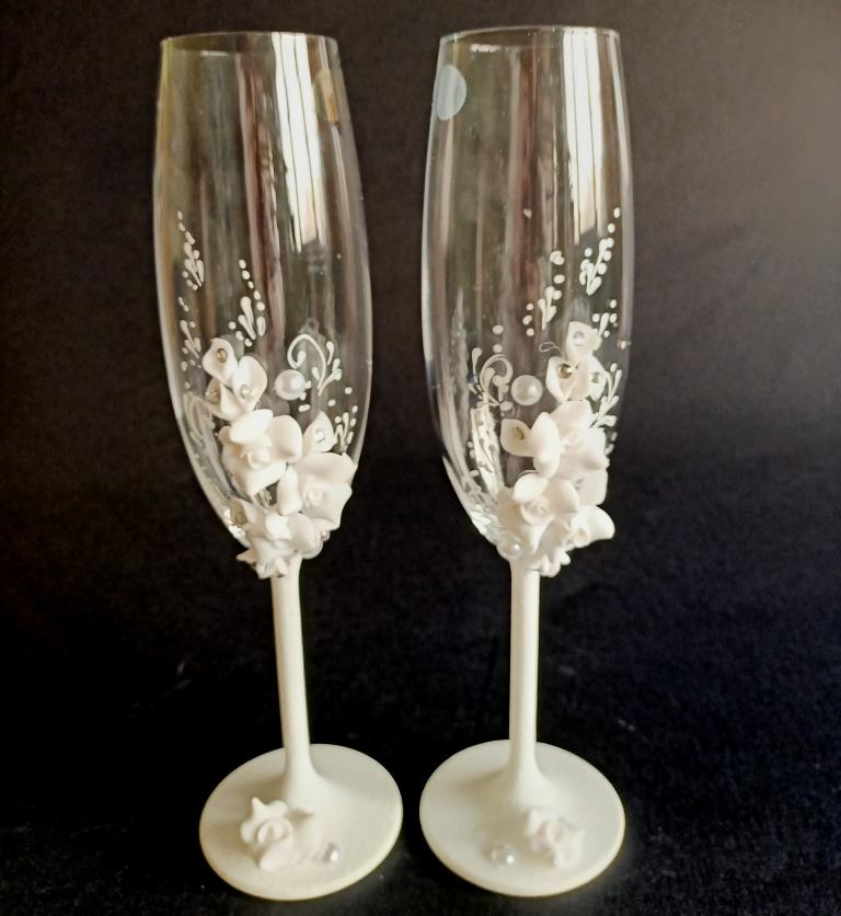 Фужеры свадебные Bohemia Crystalex Love 2 шт. (1090)