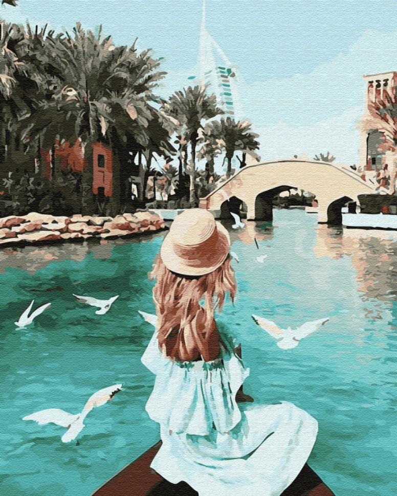 Картина за номерами Brushme Човнова прогулянка (GX34184)