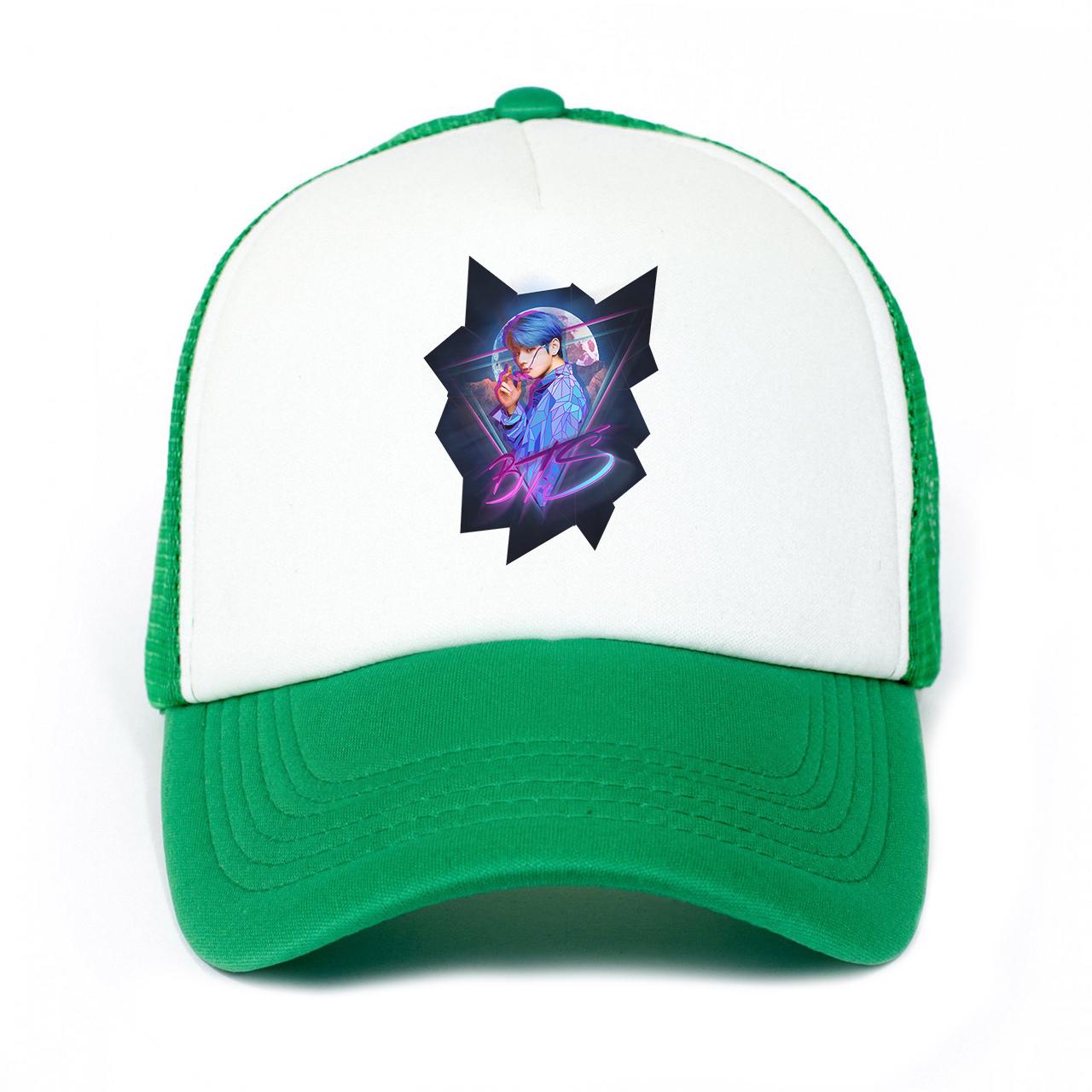 Кепка тракер дитяча BTS Зелений (33404-1067-KG)