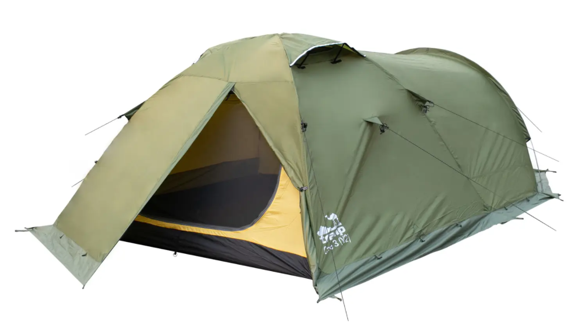 Палатка Tramp Cave v2 TRT-021 Зеленый (81846)