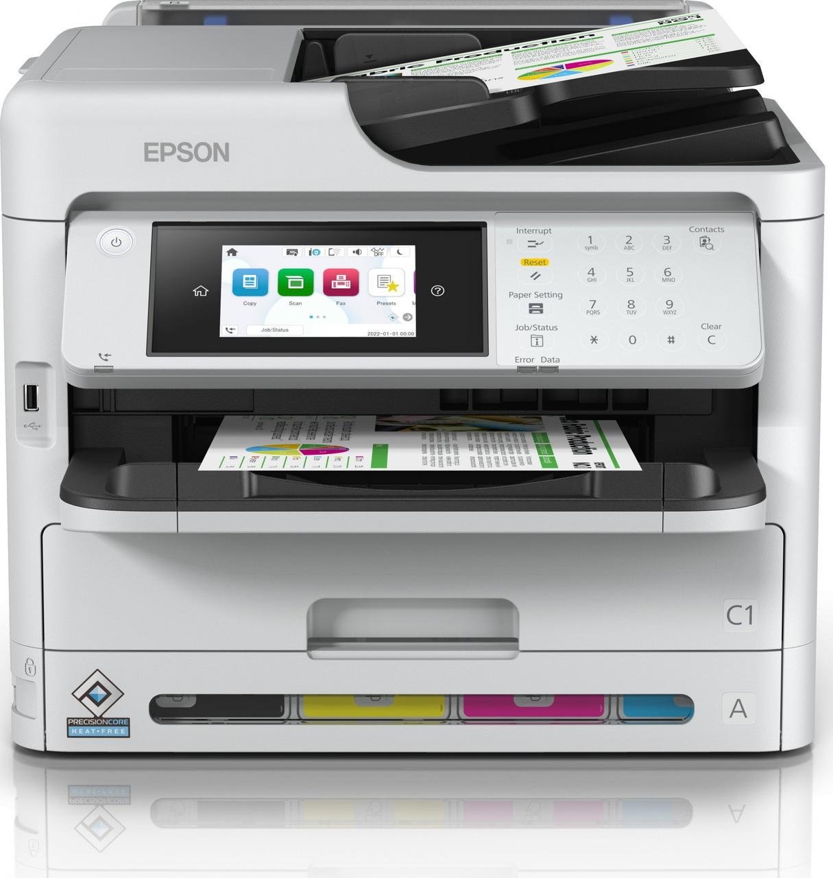 Багатофункціональний пристрій Epson WF-C5890DWF (C11CK23401)
