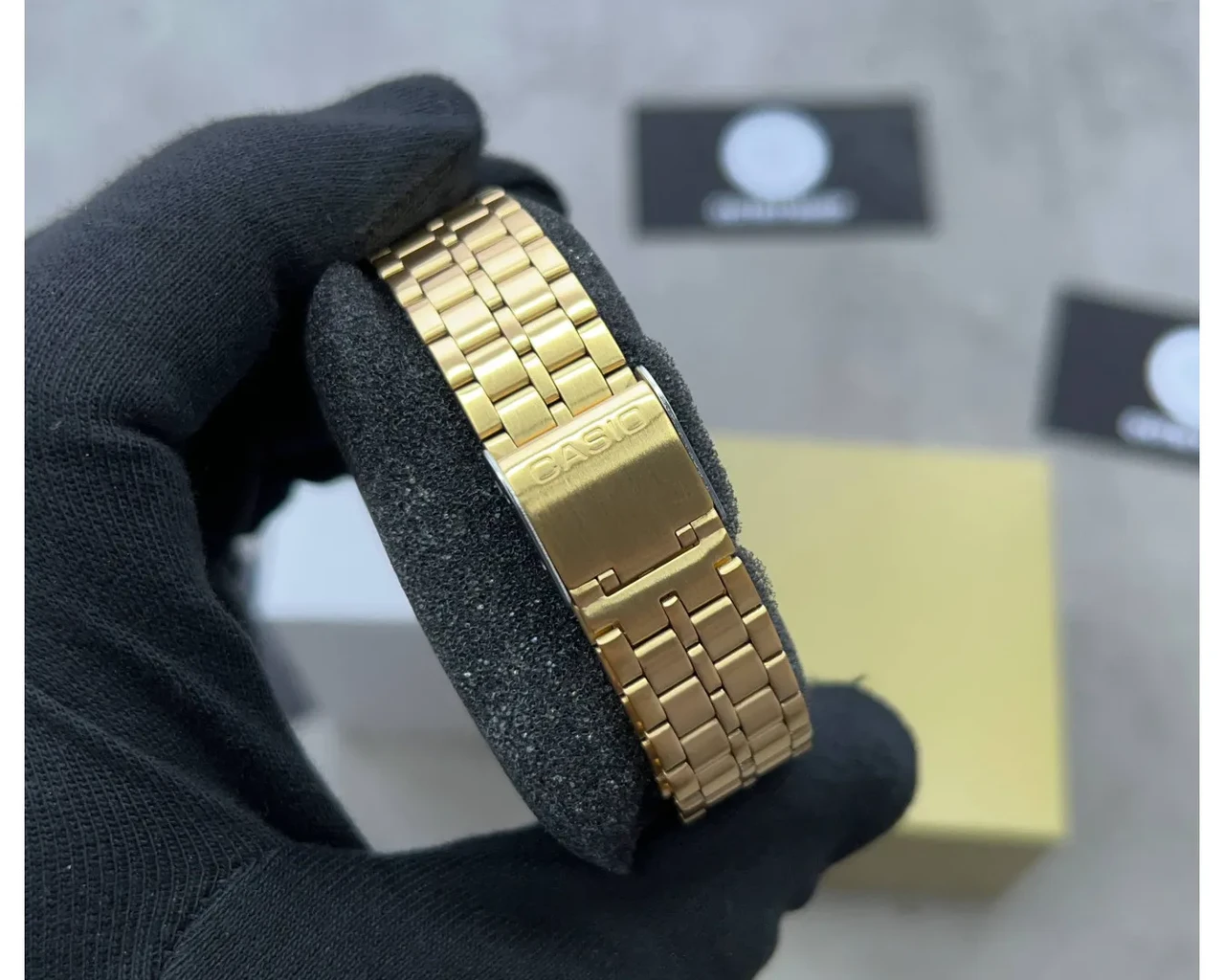 Наручний годинник чоловічий Casio VINTAGE ICONICA 159WGEA-1DF вінтажний (2457939909) - фото 7 Наручний годинник чоловічий Casio VINTAGE ICONICA 159WGEA-1DF вінтажний (2457939909) - фото 7