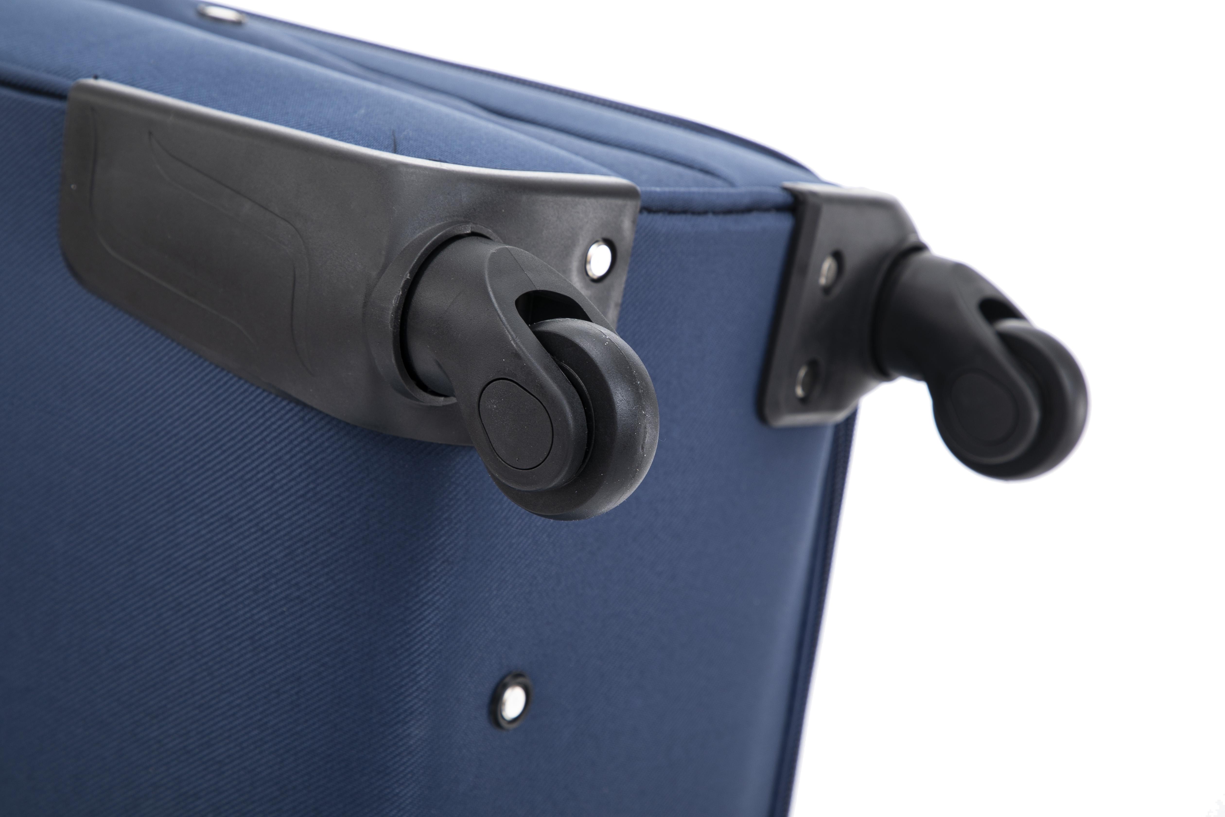 Чемодан Bonro Tourist 4 колеса 3 шт. Синій (2194) - фото 8 Чемодан Bonro Tourist 4 колеса 3 шт. Синій (2194) - фото 8