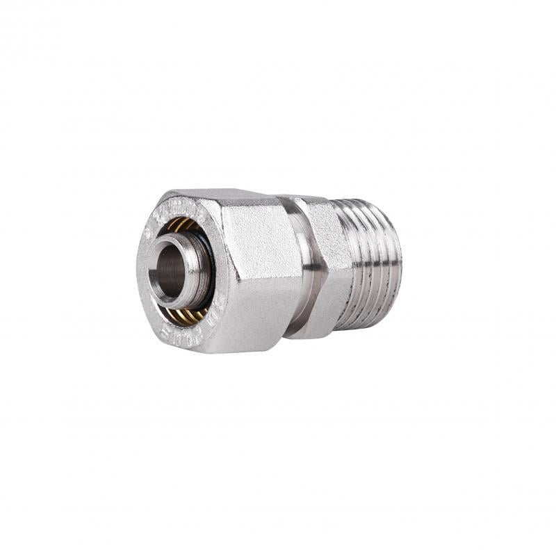 Переходник обжимной SD Plus 16 мм х 1/2" ЗР (SD154W1615)