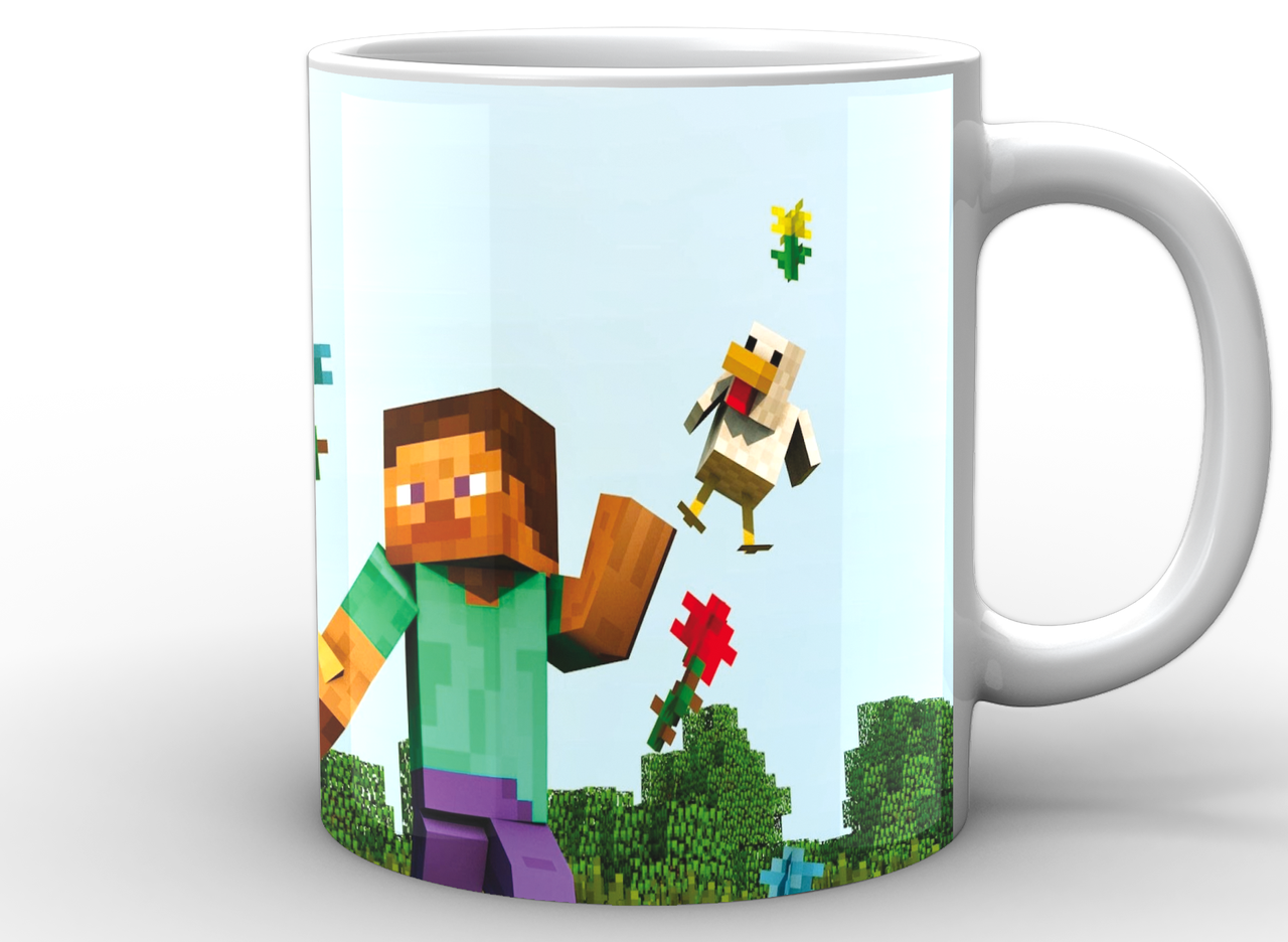 Чашка Gee! Minecraft Майнкрафт постер МС.02.032