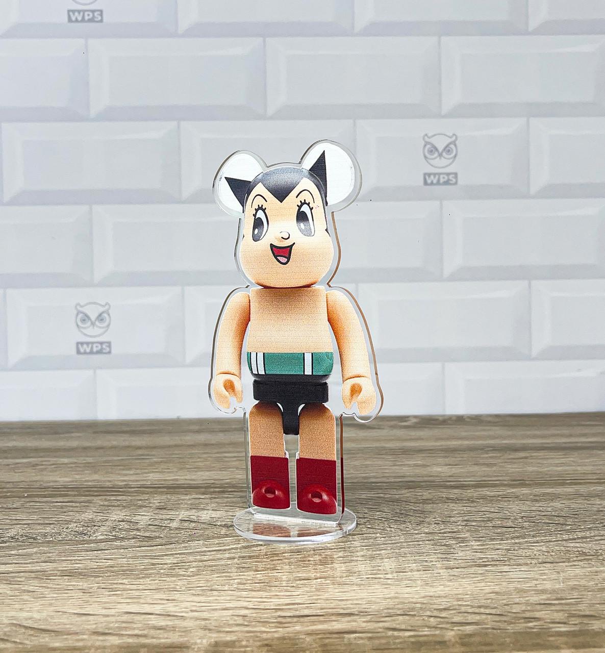 Фигурка коллекционная акриловая Bearbrick Astro Boy (2131483842)