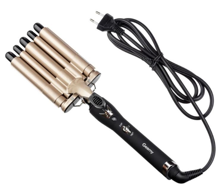 Щипці для завивки Gemei GM-2933 ефект 5 хвиль 45 Вт керамічне покриття (2390000039) Щипці для завивки Gemei GM-2933 ефект 5 хвиль 45 Вт керамічне покриття (2390000039)