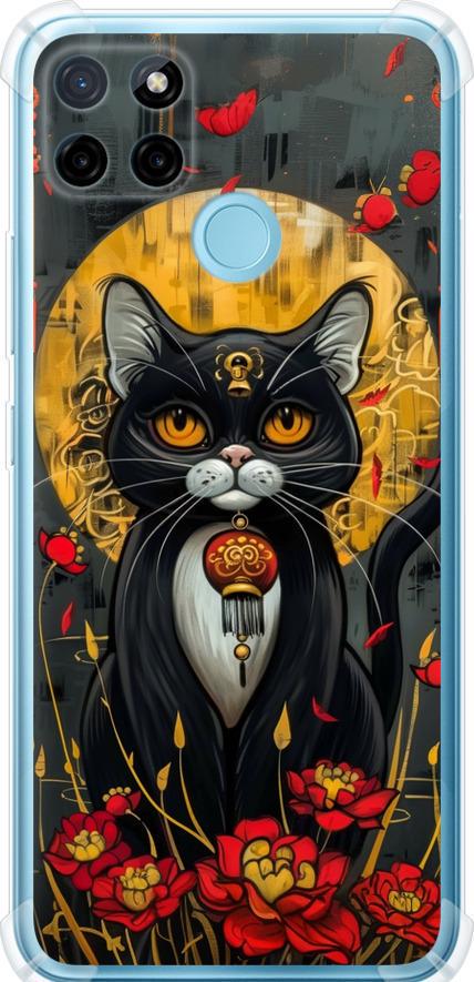 Чехол на Realme C25Y China Cat (6134sp-2553-42517)