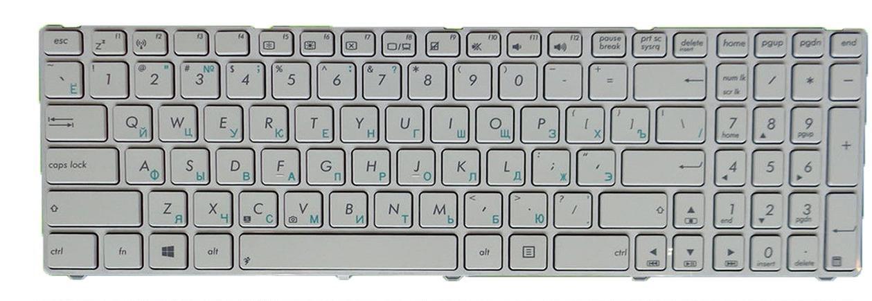 Клавиатура для ноутбука Asus R704 R704SV матовый (04GNV32KRU00)