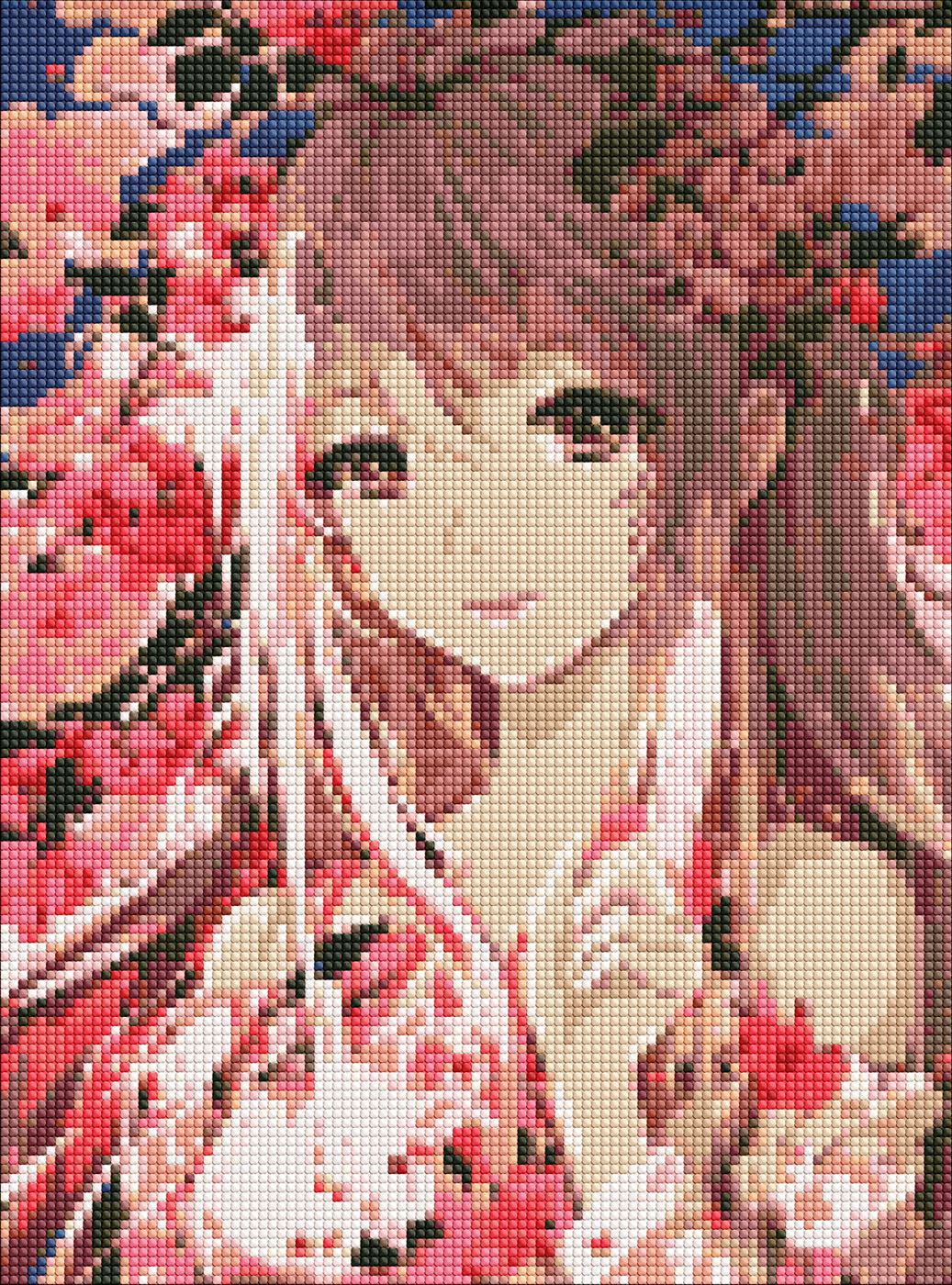 Набір з алмазною мозаїкою Ideyka Весняний настрій AMO7902 на підрамнику 30x40 см (MTT-201581)