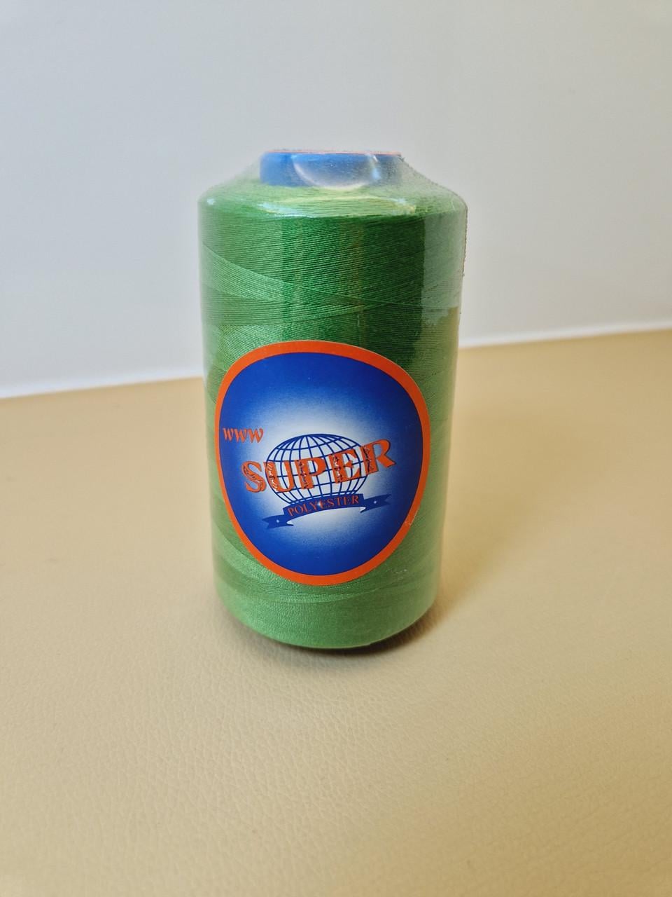 Нить текстильная Super #080 40/2 4000yds Зеленый (2998458736)