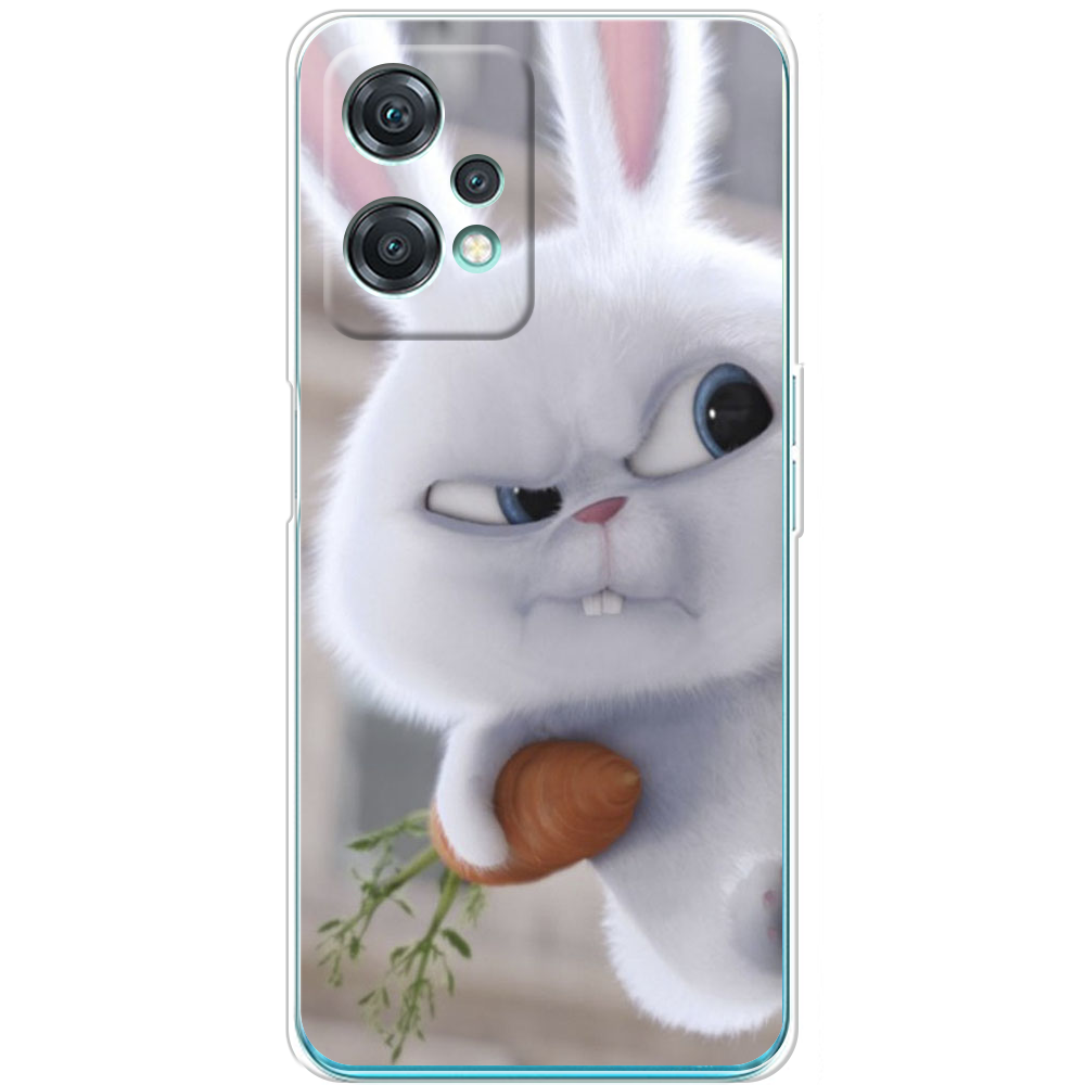 Чохол OnePlus Nord CE 2 Lite 5G Rabbit Snowball Прозорий силікон (44617-up1116-44617)