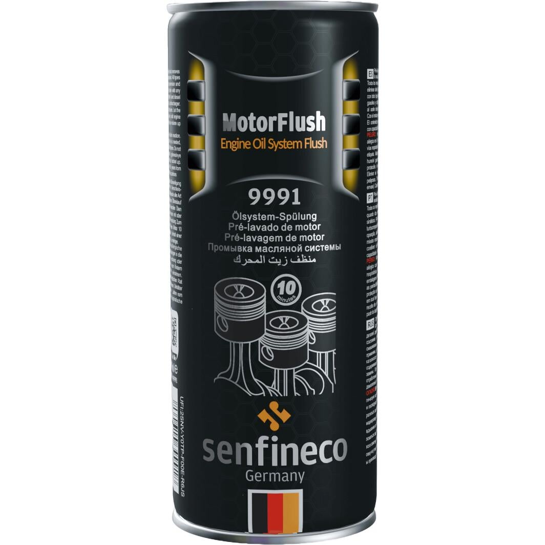 Промывка масляной системы Senfineco MotorFlush Engine oil system flush за 10 мин. 443 мл (3499)