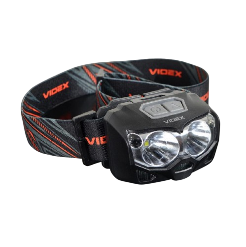 Фонарик налобный Videx VLF-H055D 500Lm 5000K (23200168)