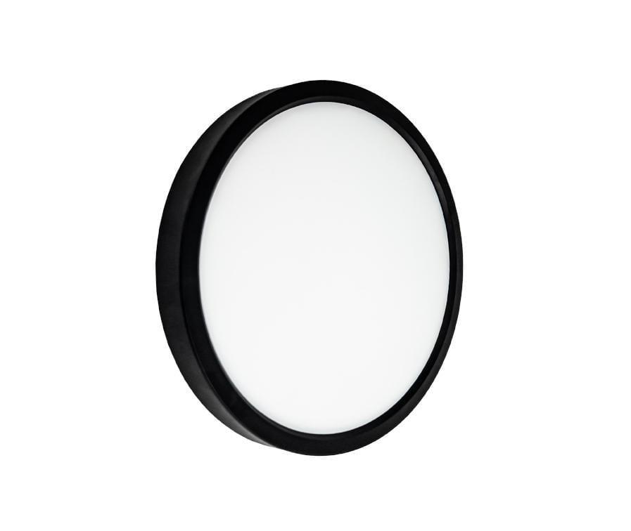 LED-світильник накладний Violux MILLENNIUM Коло 26W 5000K Чорний (27549769)