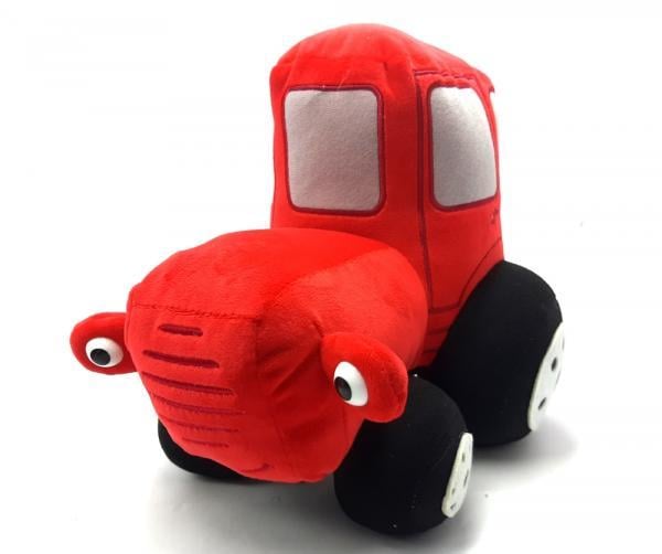 Мягкая игрушка Копица Машина Синий трактор 25х20 см (00663 КРАСН)