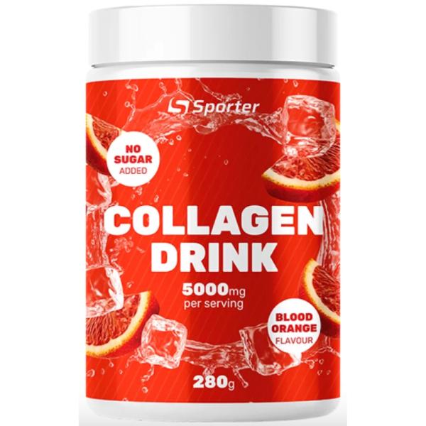 Хондропротектор для спорта Sporter Collagen Drink 280 г 40 порций Red Orange (000023795)