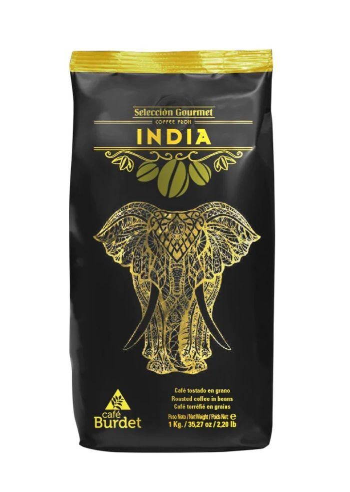 Кофе в зернах Cafe Burdet India Seleccion Gourmet 1 кг