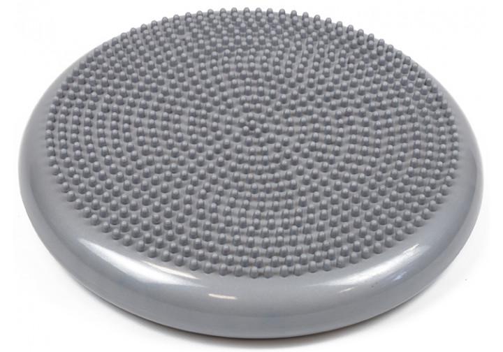 Балансировочная массажная подушка EasyFit 33 см Серый (EF-1840-Gr)