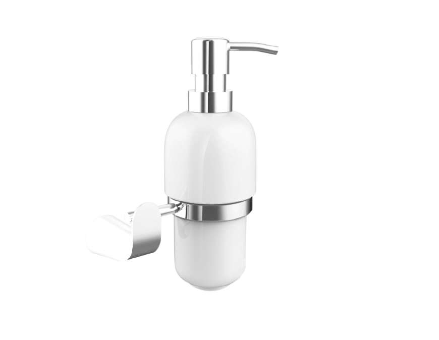 Дозатор для мыла Corso Garda 183x121x114 мм White (9680547)