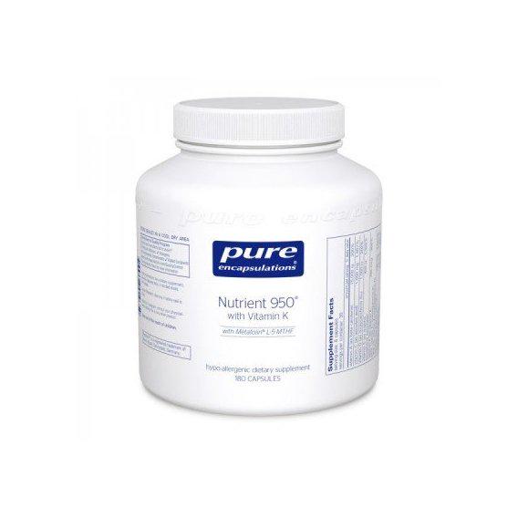 Витамин K Pure Encapsulations Nutrient 950 with Vitamin K 180 Caps (PE-01035) Витамин K Pure Encapsulations Nutrient 950 with Vitamin K 180 Caps (PE-01035)