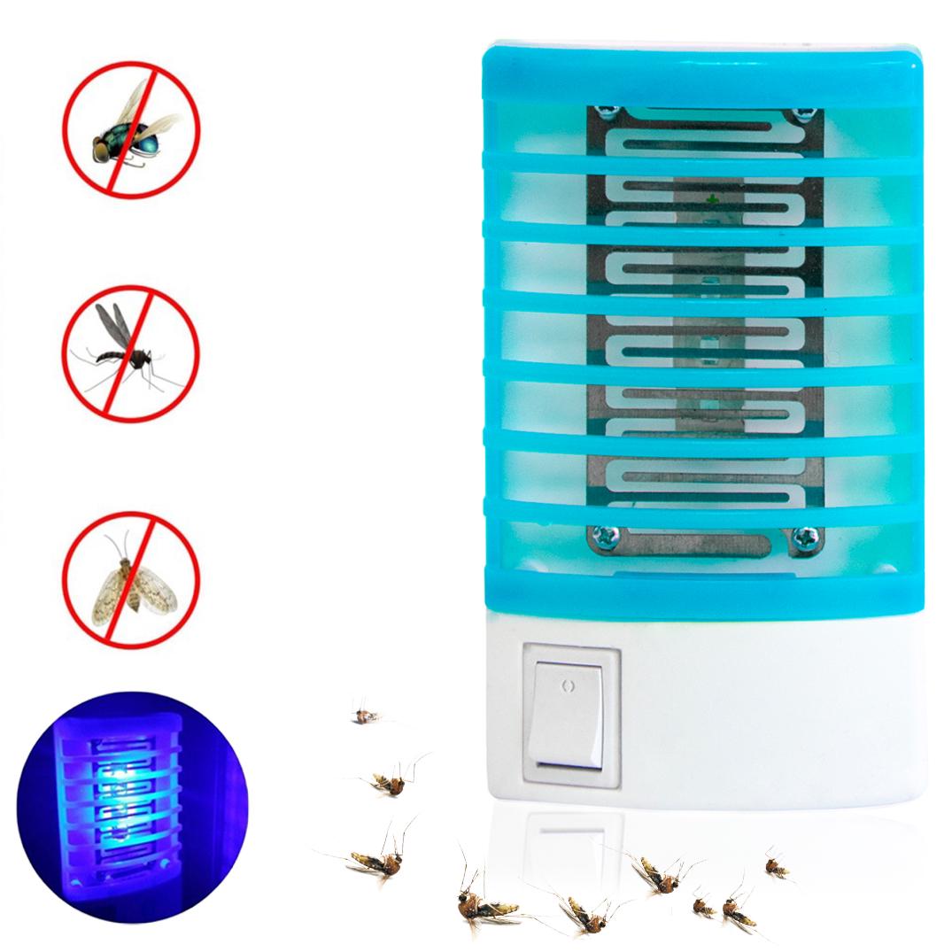 Лампа від комарів Mosquito small night lamp 220 В Блакитна (1009984-LightBlue) - фото 2