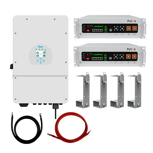 Комплект автономного энергоснабжения Deye SUN-10K-SG02LP1-EU-AM3 10kW + Pytes V5 10.24kWh White (31330487)