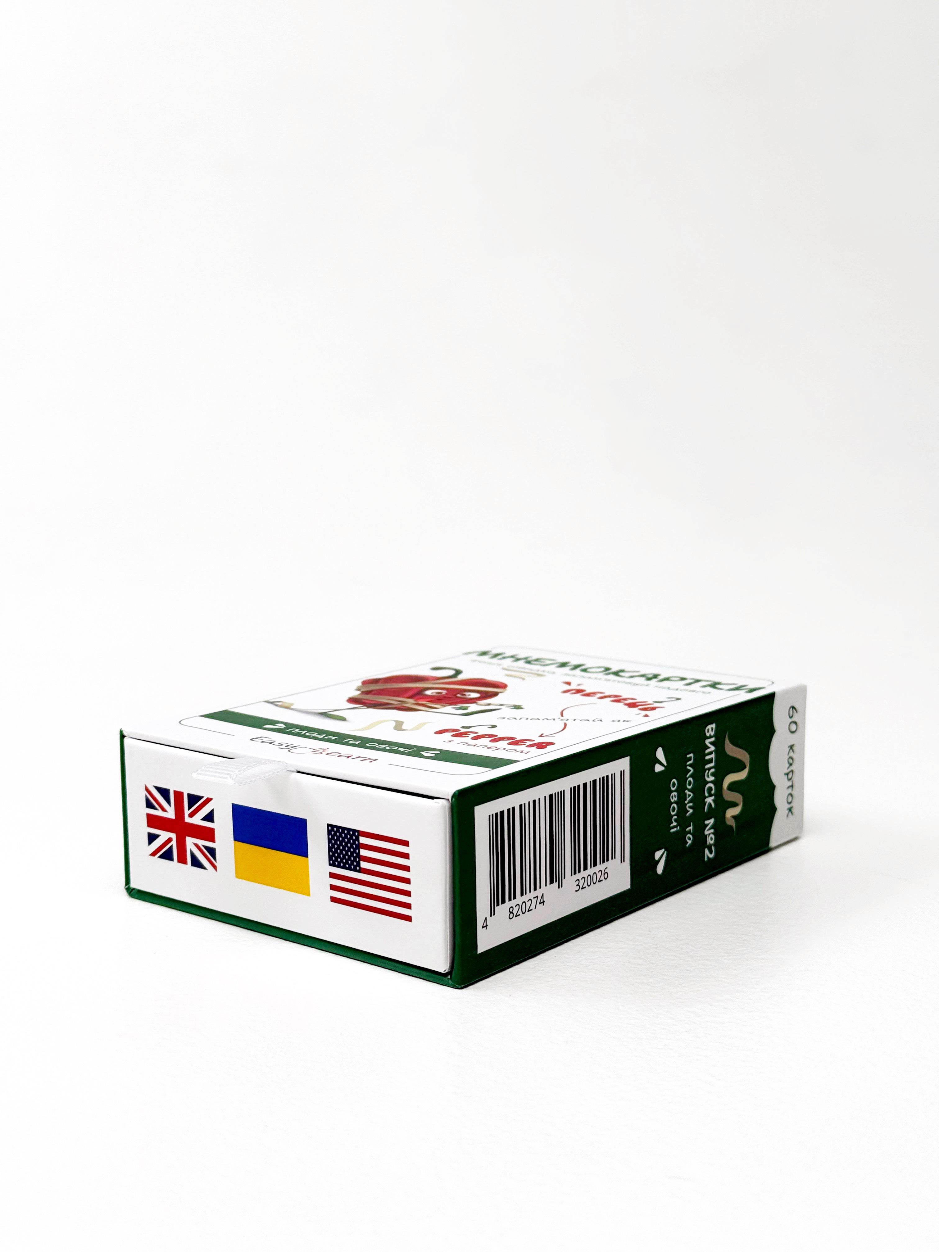 Мнемокарты EasyLearn Выпуск 2 Плоды и овощи (EL-FV1) - фото 4