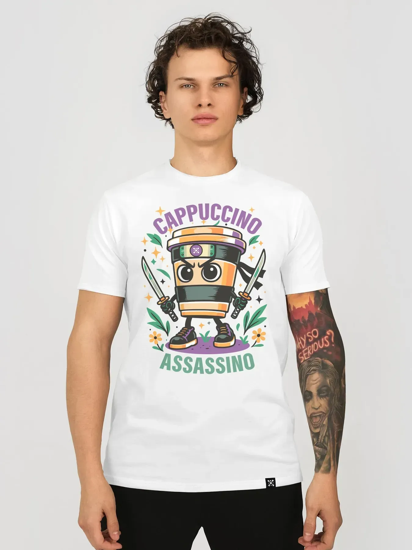 Футболка мужская Cappuccino Assassino 2XL Белый (27060448)