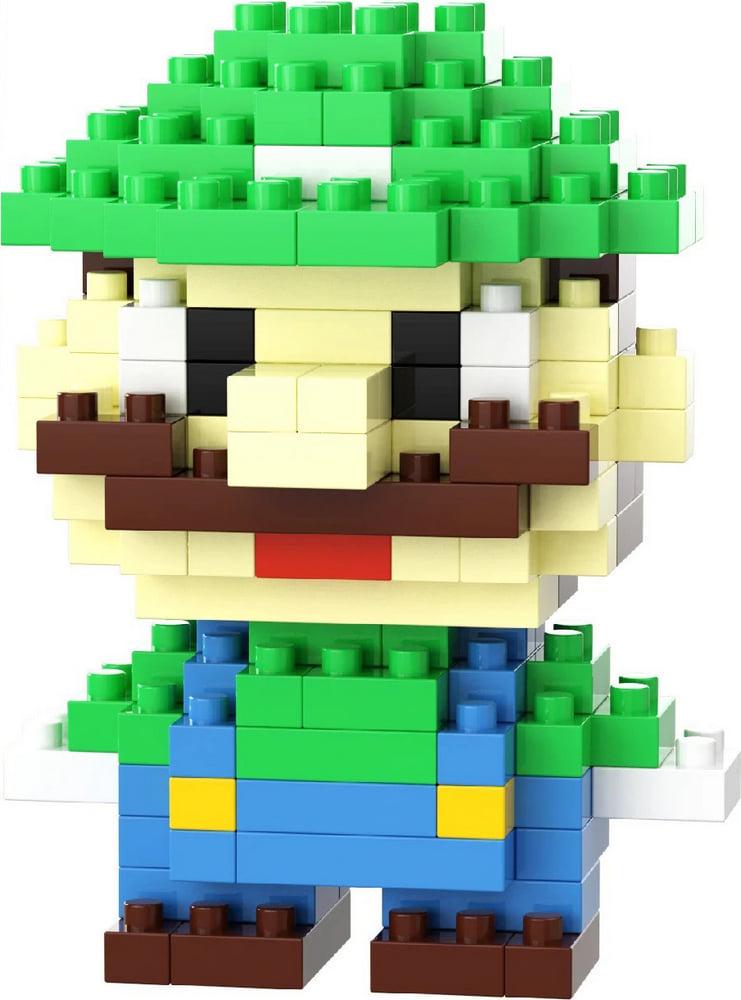 Конструктор 3D Mini Bricks SHLab BB-63 Luigi Mario 6 см (39104)