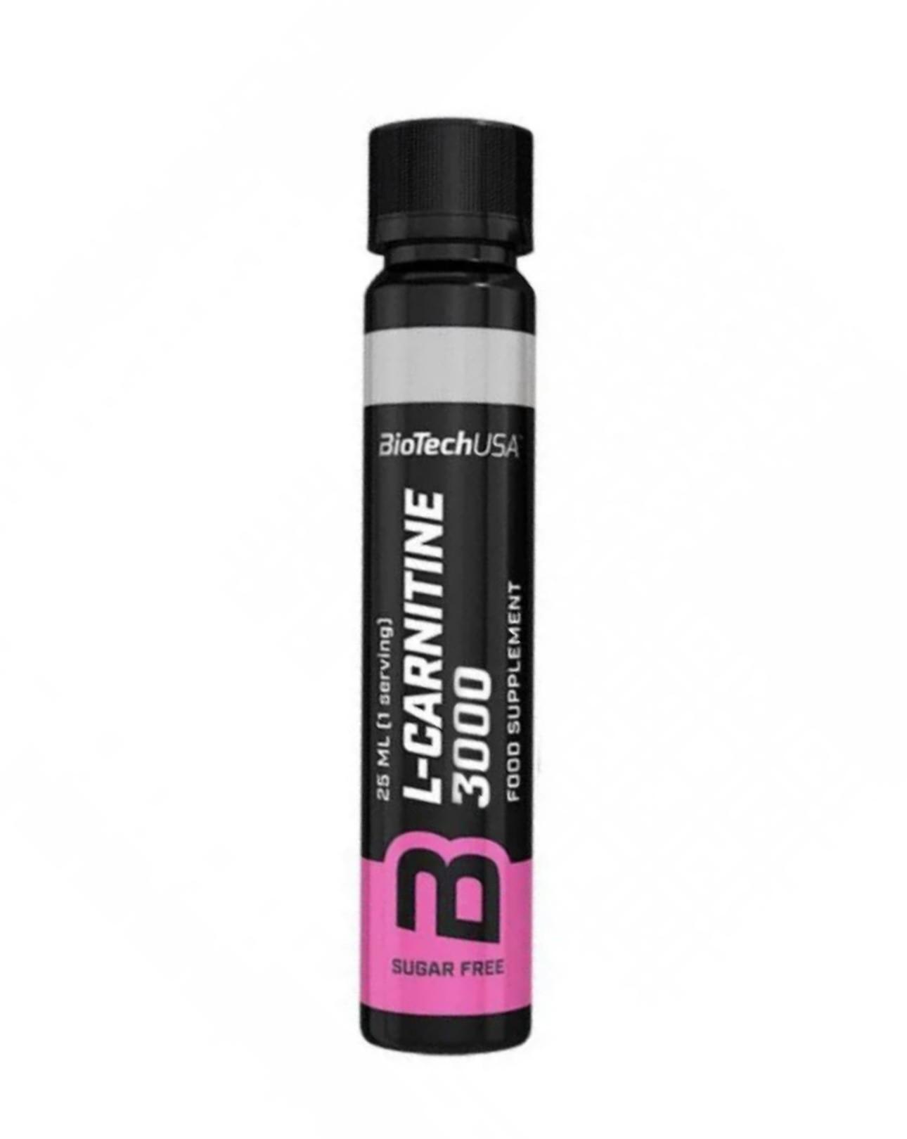 Жироспалювач BioTech L-Carnitine Ampule 3000 Апельсин 25 мл