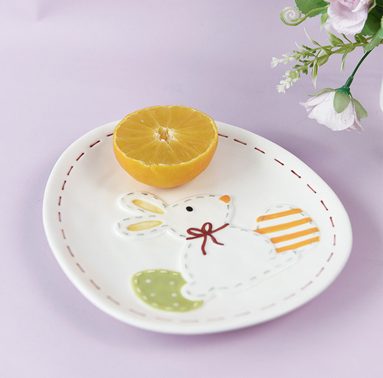 Блюдо овальне Кролик 6805 2,1х18,4х21,1 см (4357974) - фото 7 Блюдо овальне Кролик 6805 2,1х18,4х21,1 см (4357974) - фото 7