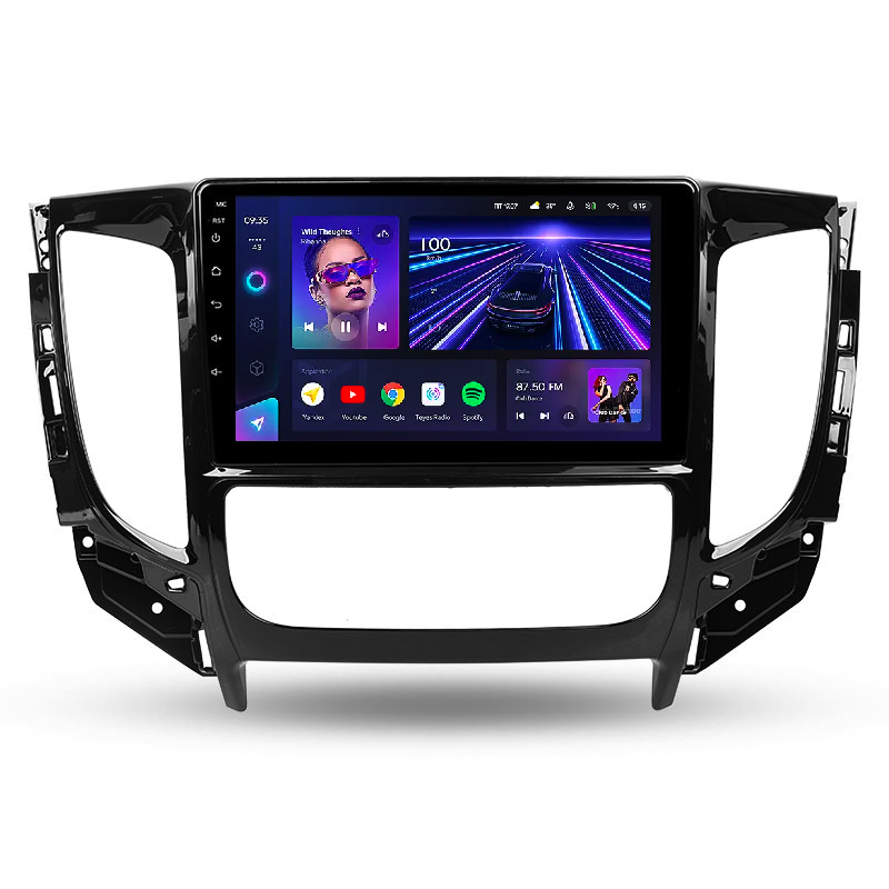 Автомагнітола штатна Teyes для Mitsubishi L200 5 2015-2019 Android C3 6/128G 360° варіант F2