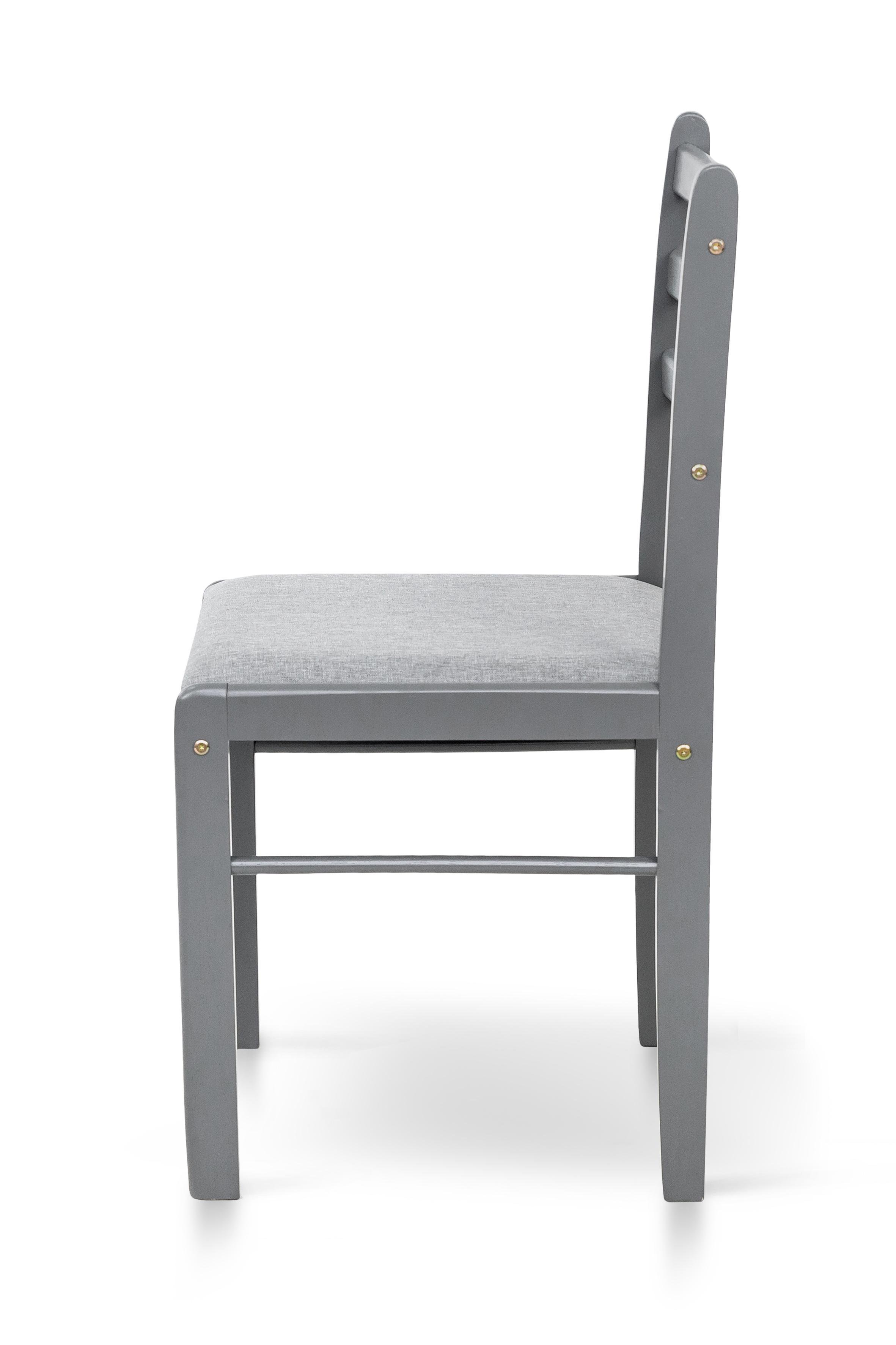 Комплект обеденный Мікс Меблі Джерси стол/4 стулья из МДФ/дерево/ткань Серый (А0056111) - фото 9 Комплект обеденный Мікс Меблі Джерси стол/4 стулья из МДФ/дерево/ткань Серый (А0056111) - фото 9