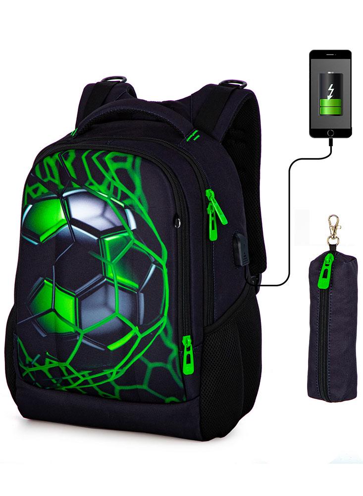 Рюкзак школьный Winner One водонепроницаемый с ортопедической спинкой 30х17х40 см 18 л (05320192)