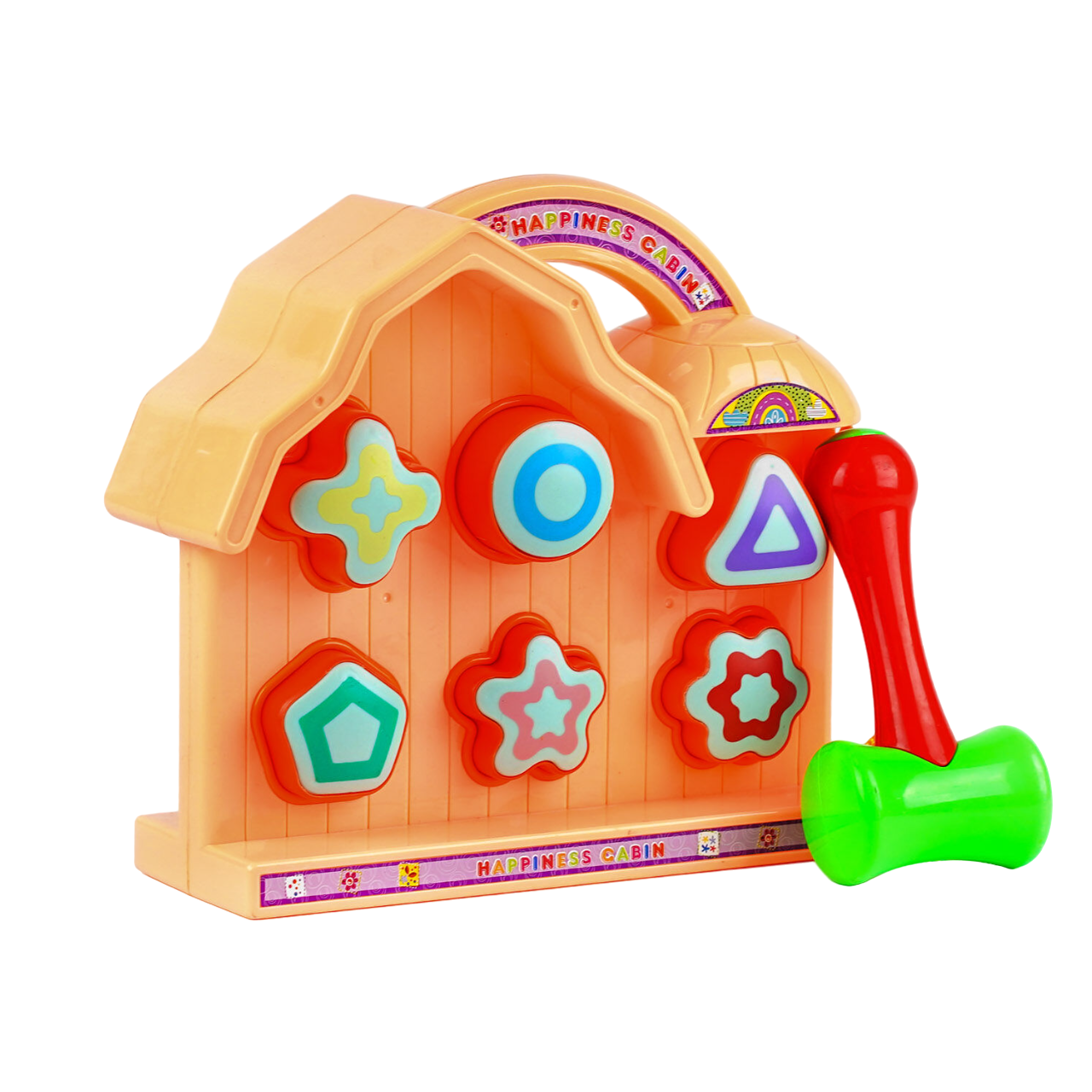 Игра логическая Wenyi стучалка/домик Multicolor (124477)