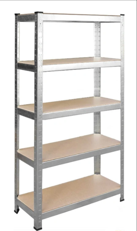 Стеллаж FunFit 5 полок МДФ Серебристый (LB3264)