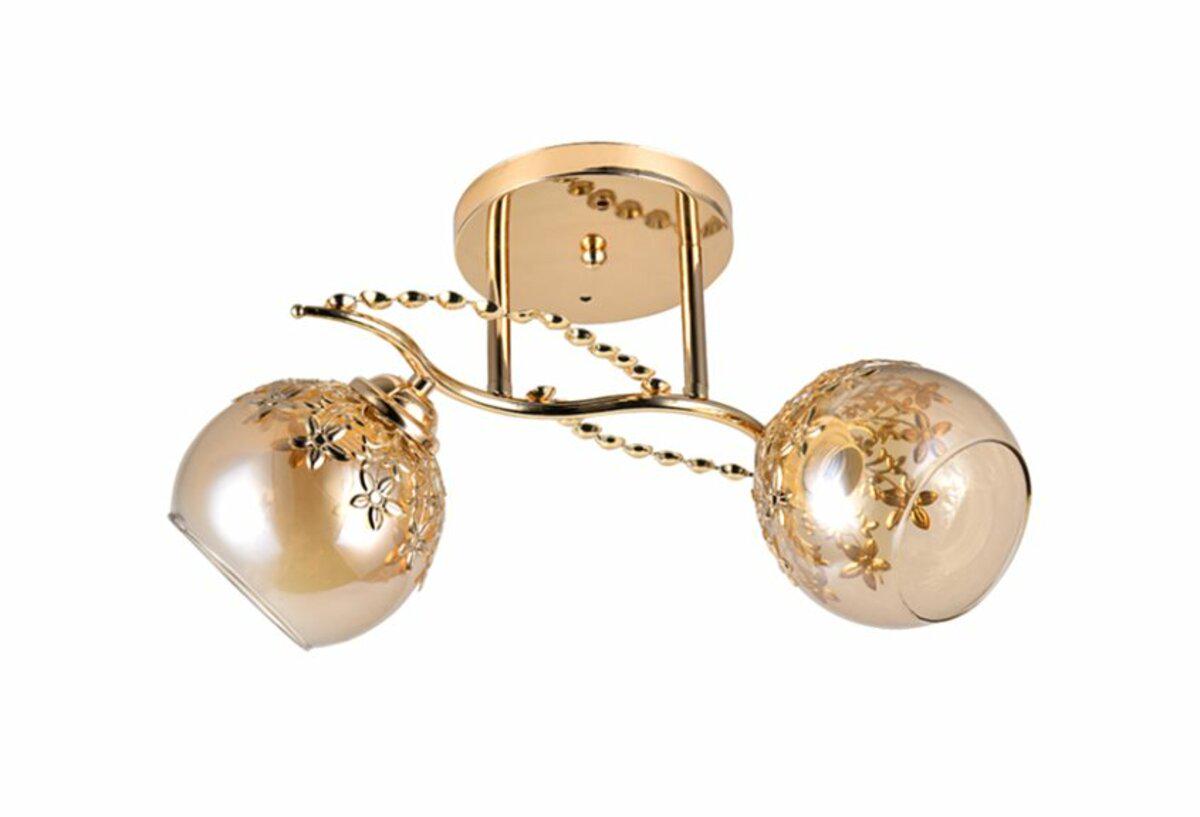 Люстра потолочная Light House SRS-19736/2 FGD Золотой/Коричневый