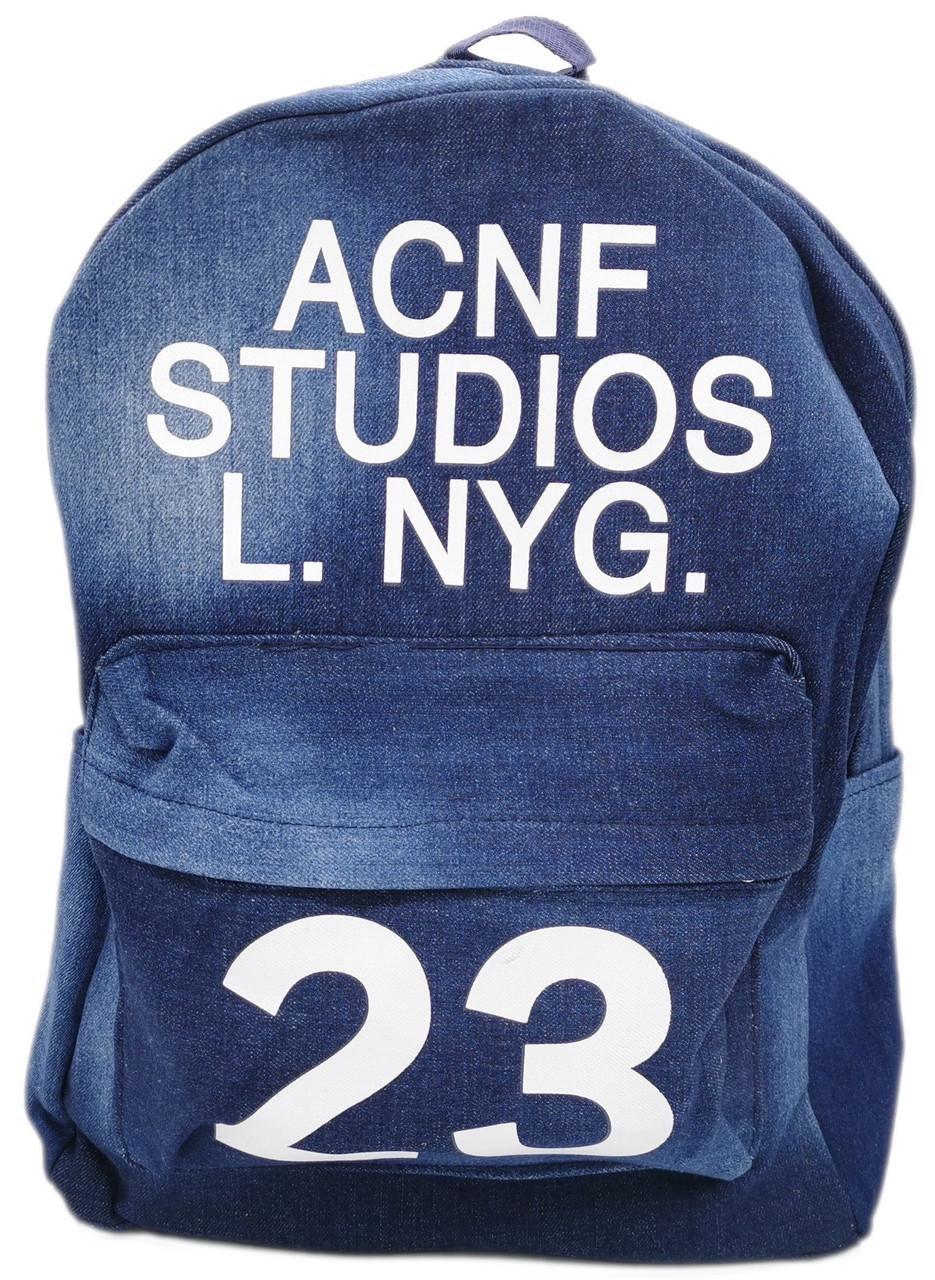 Рюкзак джинсовый Acnf Studios CHN031 Синий