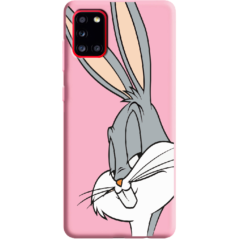 Чехол Boxface Samsung A315 Galaxy A31 Lucky Rabbit Розовый силикон (39470-bk81-41981)