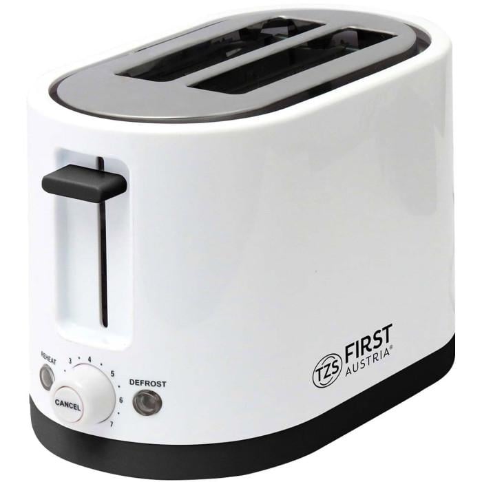 Тостер First FA-5368-3 750 Вт 2 отделения 7 ступеней поджаривания White (37524995) Тостер First FA-5368-3 750 Вт 2 отделения 7 ступеней поджаривания White (37524995)