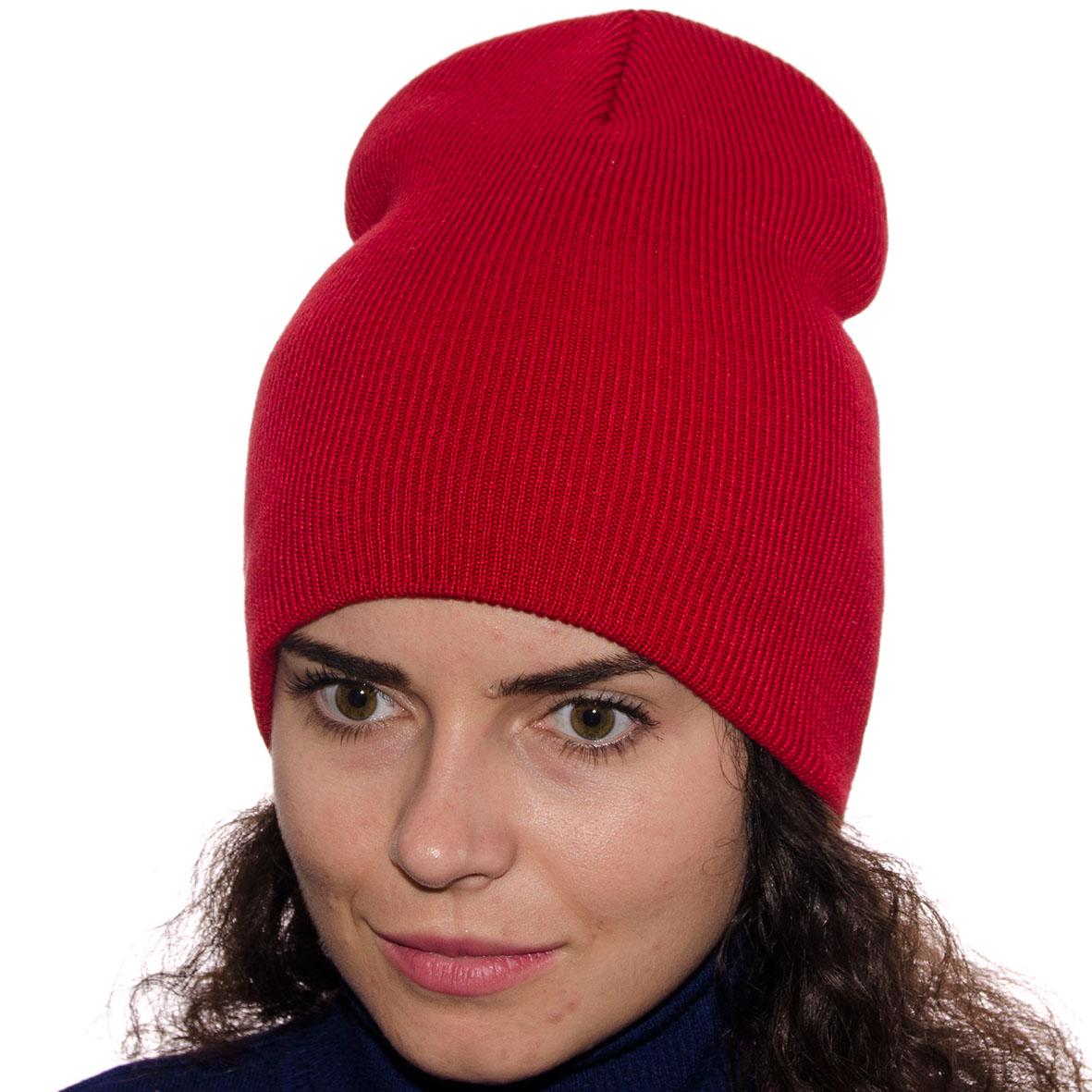 Шапка подвійна Sofi AZ20101 Червоний